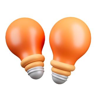 أيقونة أفكار ولمبات مضيئة